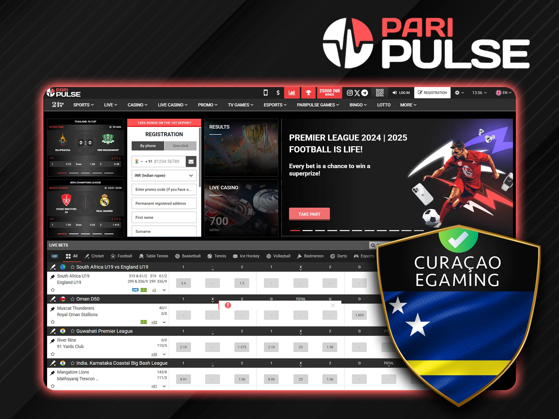 PariPulse operates under a license.