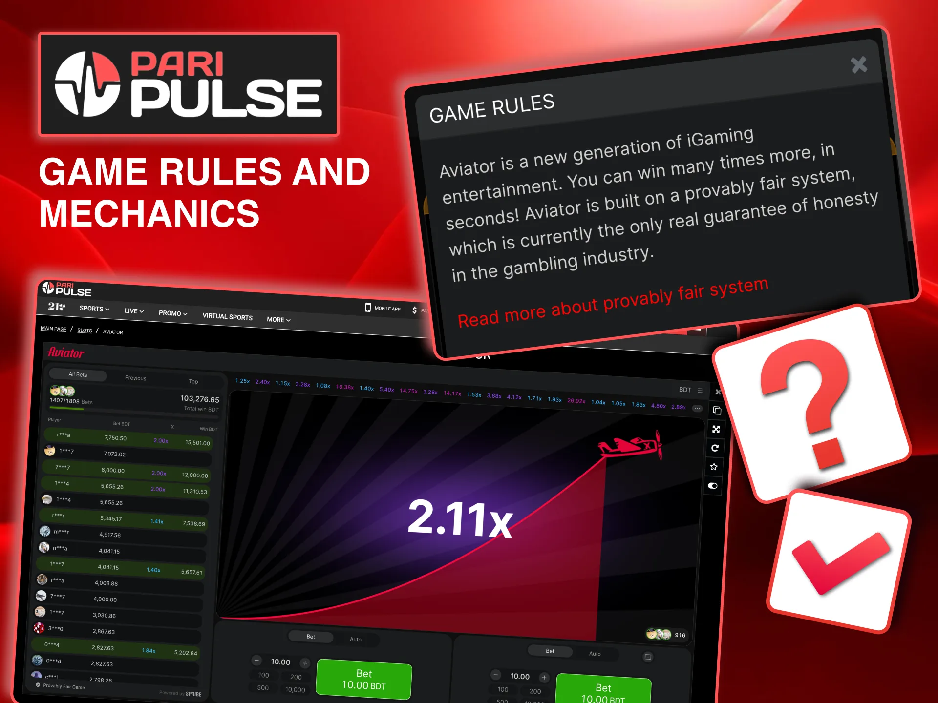 Learn Paripulse Aviator rules with simple betting and cash-out.